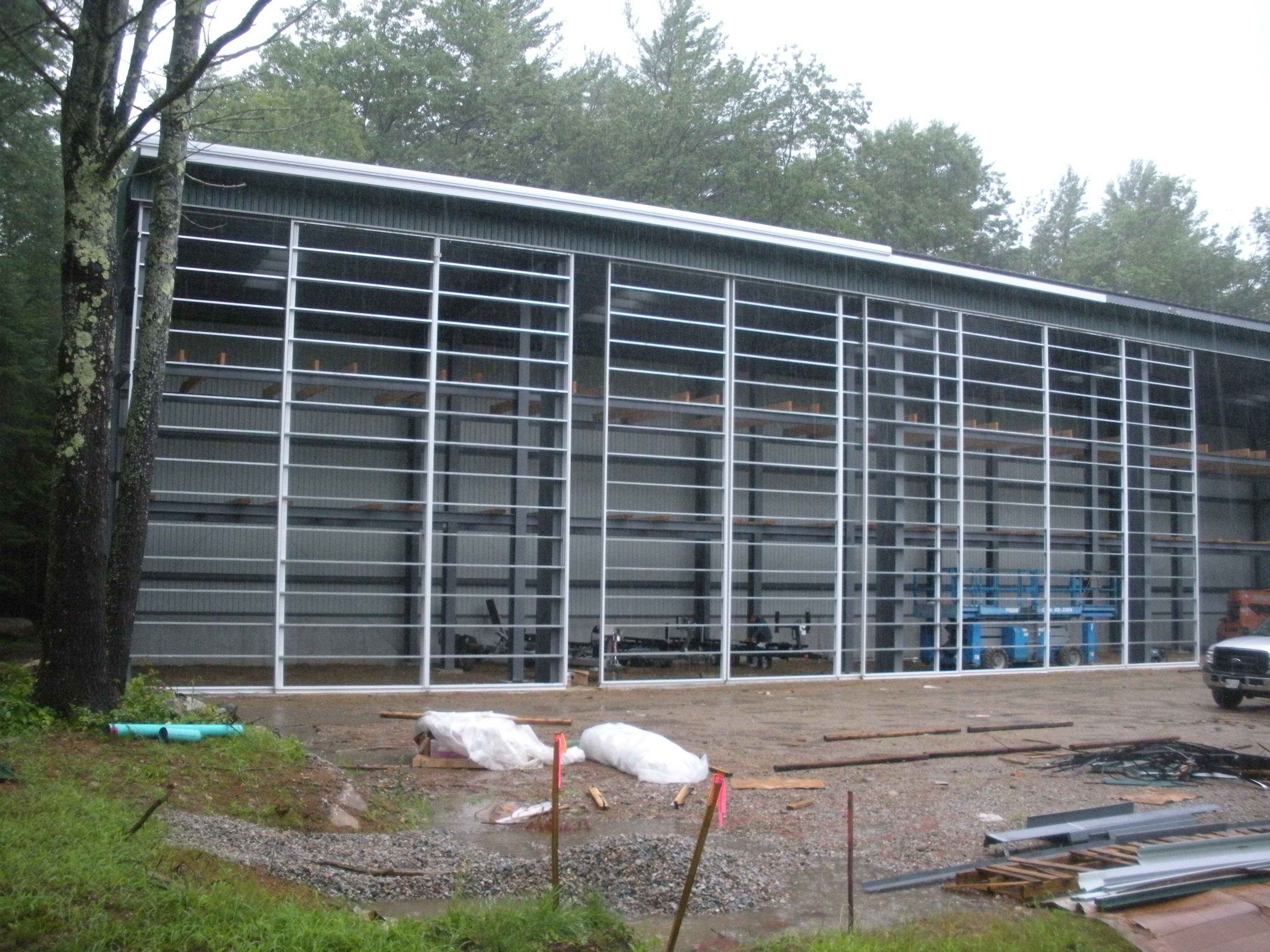 Melvin Village NH Metal Building - Boat Storage