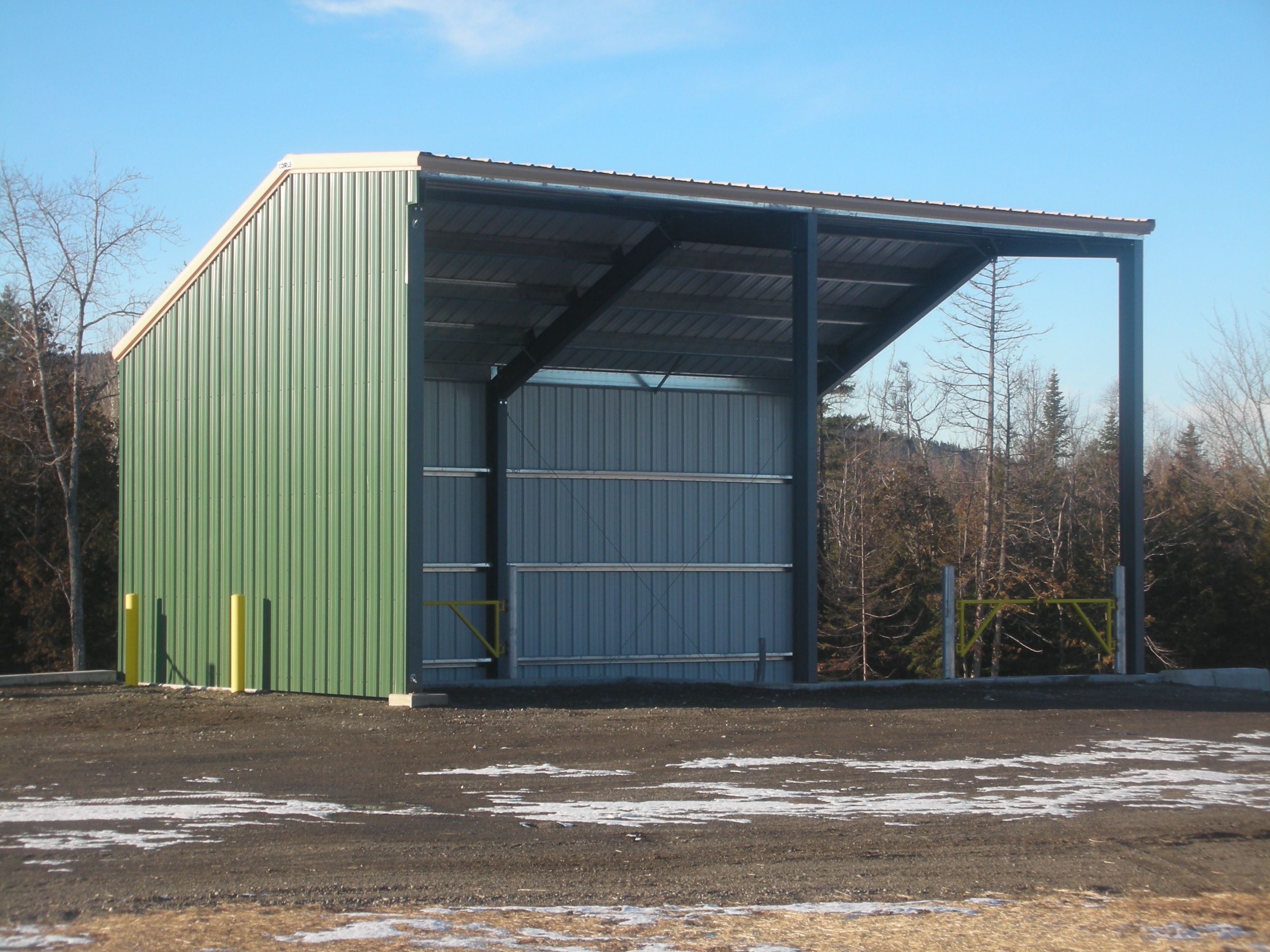 Greenville Maine Metal Buildings - Transfer Station